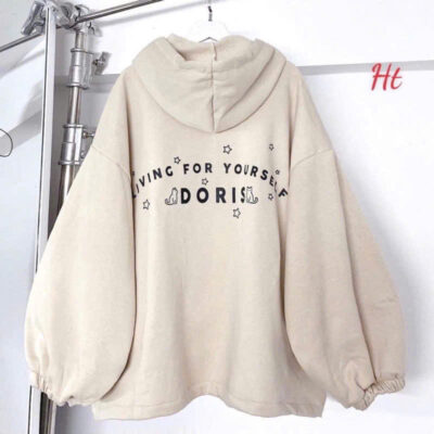 Áo Khoác In Mèo DORRIS Tay Phồng - Phong Cách Chất Lừ Cho Mùa Hè