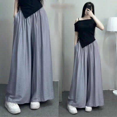 Quần Xoè Ống Rộng Chất Đũi Suông - Thời Trang Đẳng Cấp Từ Shop